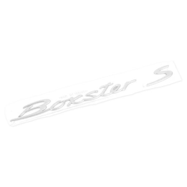Emblema Boxster S Hayon Oe Porsche Aluminiu 98755903700